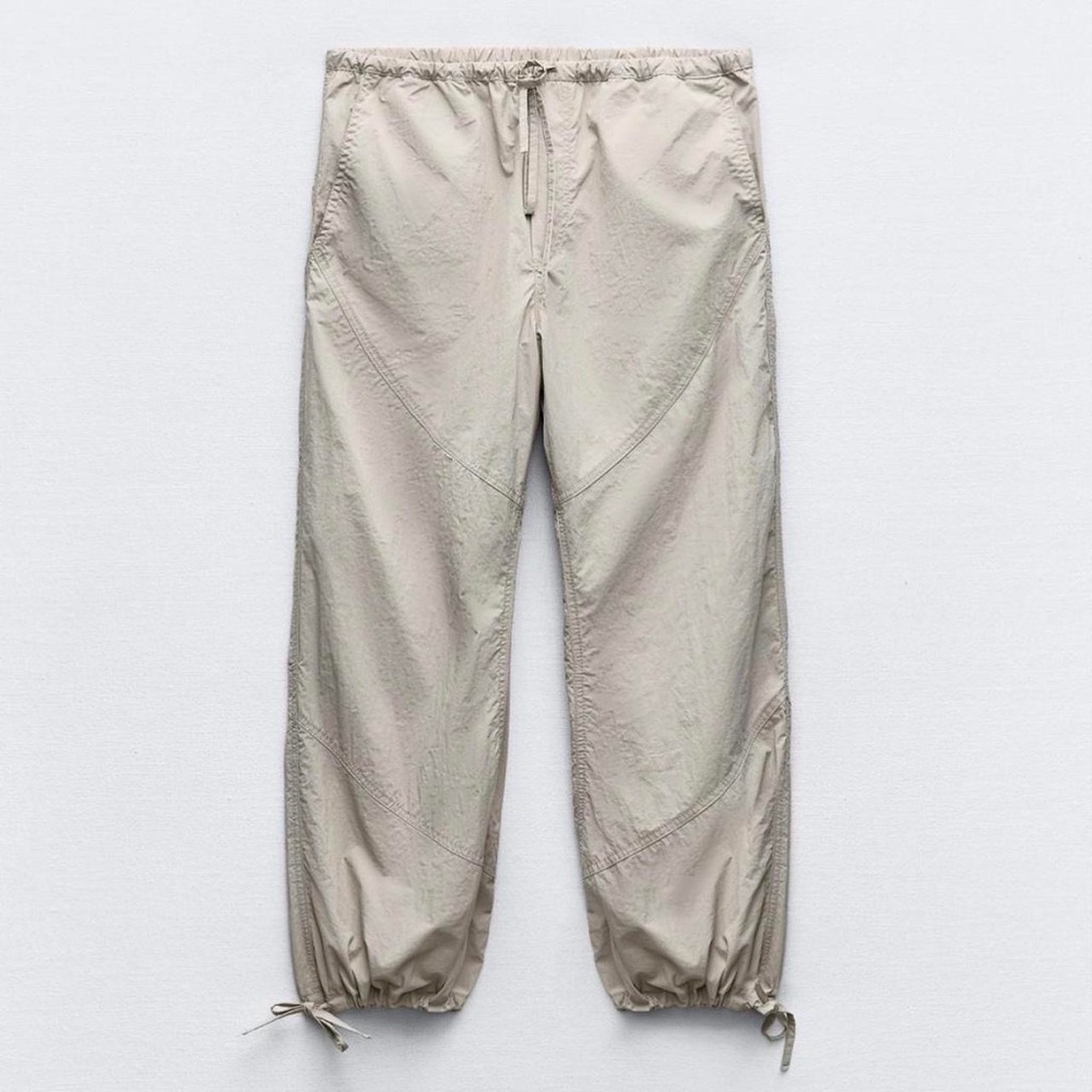 ZARA PARACHUTE PANTS